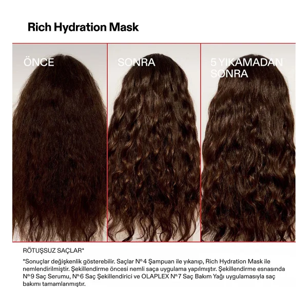 Olaplex Rich Hydration Nemlendirici 200 Ml Saç Maskesi - Görsel 7