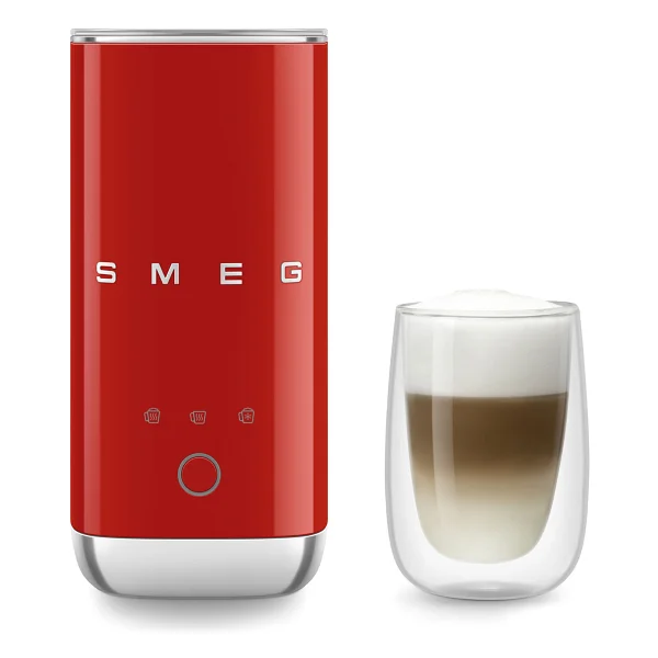 Smeg 50's Style Compact Mff02rdus Kırmızı Süt Köpürtücü - Görsel 6