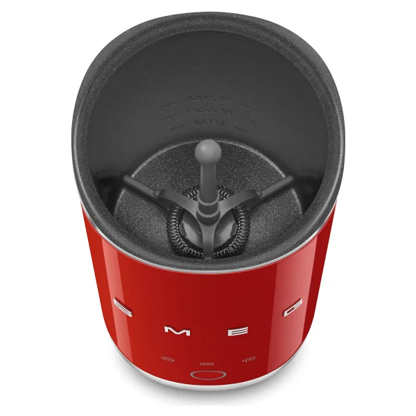 Smeg 50's Style Compact Mff02rdus Kırmızı Süt Köpürtücü - Görsel 4