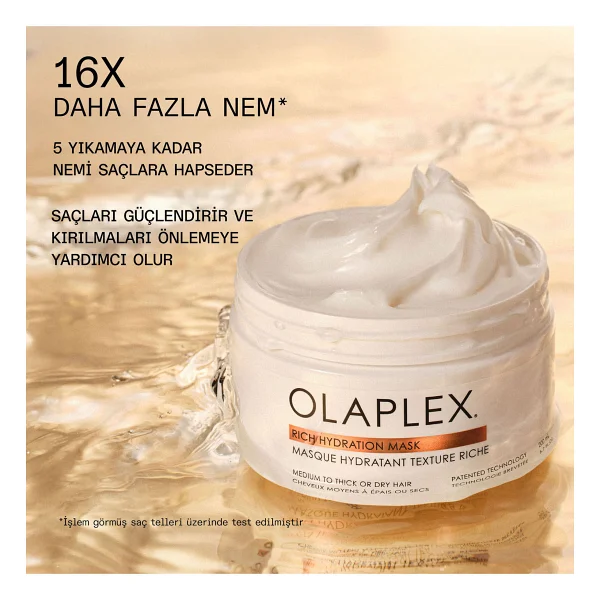 Olaplex Rich Hydration Nemlendirici 200 Ml Saç Maskesi - Görsel 4