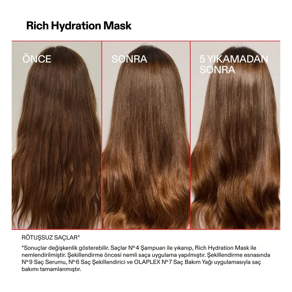 Olaplex Rich Hydration Nemlendirici 200 Ml Saç Maskesi - Görsel 6