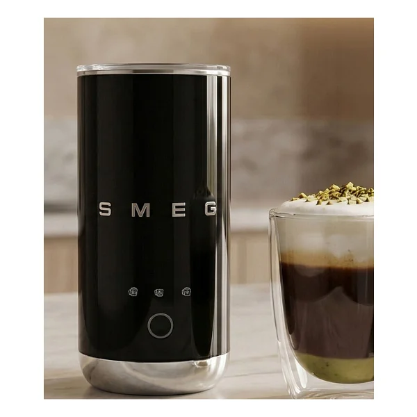 Smeg 50's Style Compact Mff02bleu Siyah Süt Köpürtücü - Görsel 3
