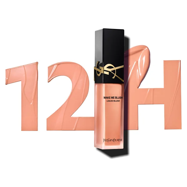 Yves Saint Laurent Make Me Blush 57 Coral Clash Likit Allık - Görsel 5