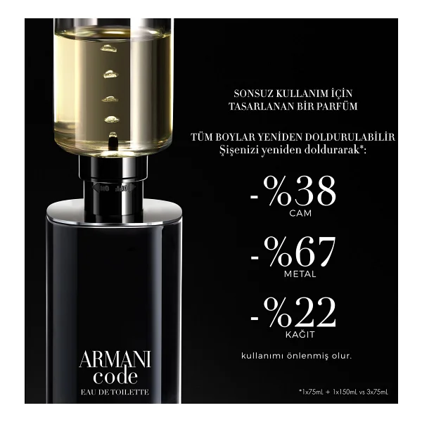 Giorgio Armani Code Edt 50 Ml Erkek Parfüm - Görsel 7
