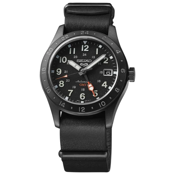 Seiko 5 Sports Field Ssk025 Deri Kordon Erkek Kol Saati - Görsel 2