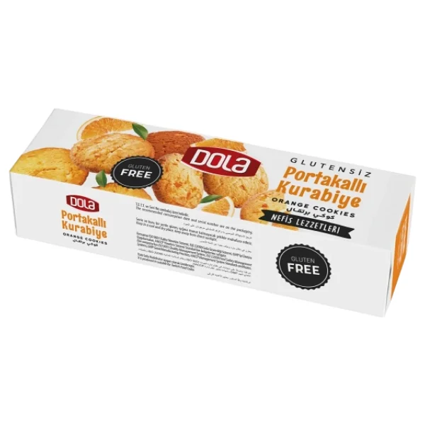 Dola Glutensiz Portakallı Kurabiye 85 gr - Görsel 2