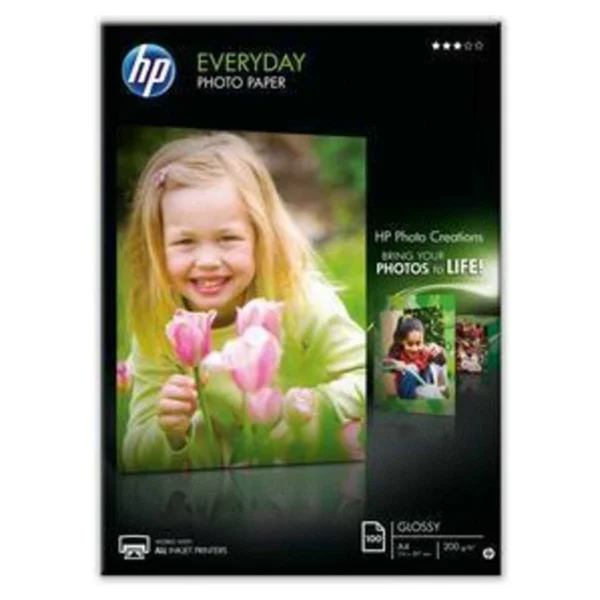 Hp Q2510a A4 200 Gr 100 Yaprak Parlak Fotoğraf Kağıdı - Görsel 5