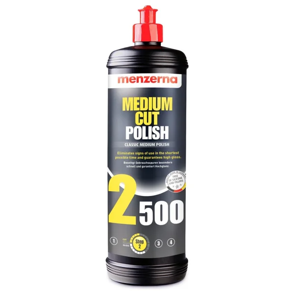 Menzerna Medium Cut Polish 2500 Orta İnce Çizik Giderici 1 Lt Pasta - Görsel 4