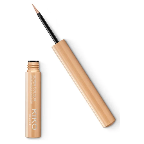 Kıko Milano New Super Colour Waterproof 02 Gold Likit Eyeliner - Görsel 5