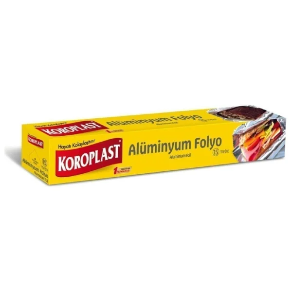 Koroplast Alümünyum Folyo 15 Metre - Görsel 2