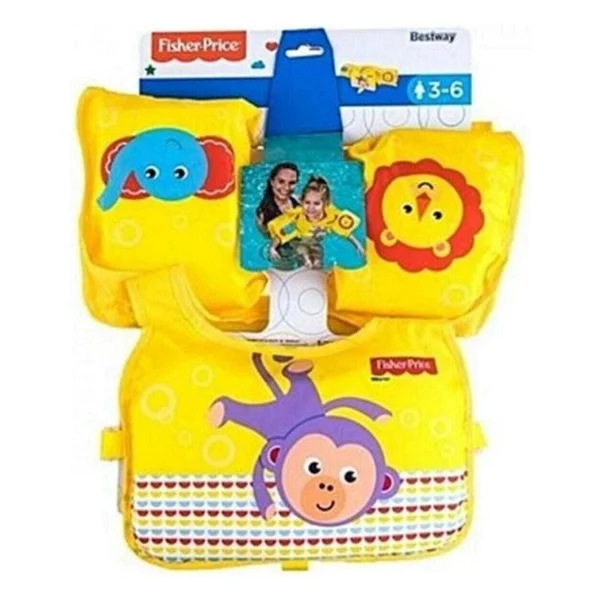 Bestway 93522 Fisher Price Köpük Can Yeleği - Görsel 4
