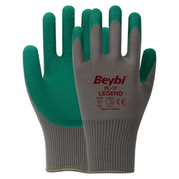 Beybi Pl17 Legend Polyester Örme Lateks İş Eldiveni - Görsel 3