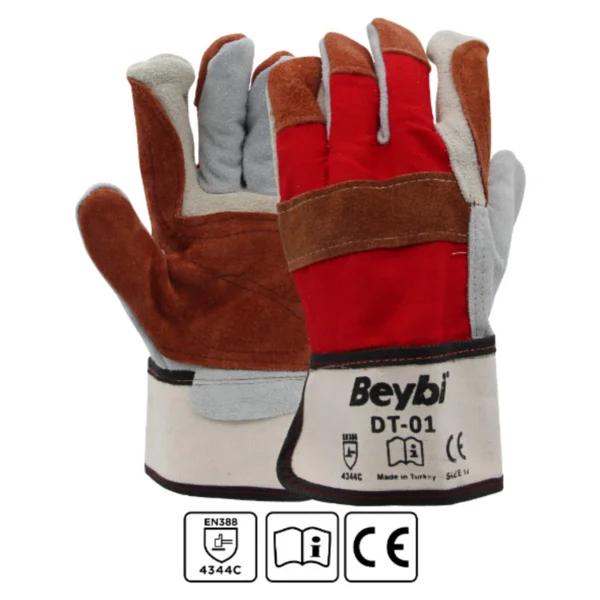 Beybi Dt-01 Isıya Dayanıklı Deri İş Eldiveni - Görsel 3