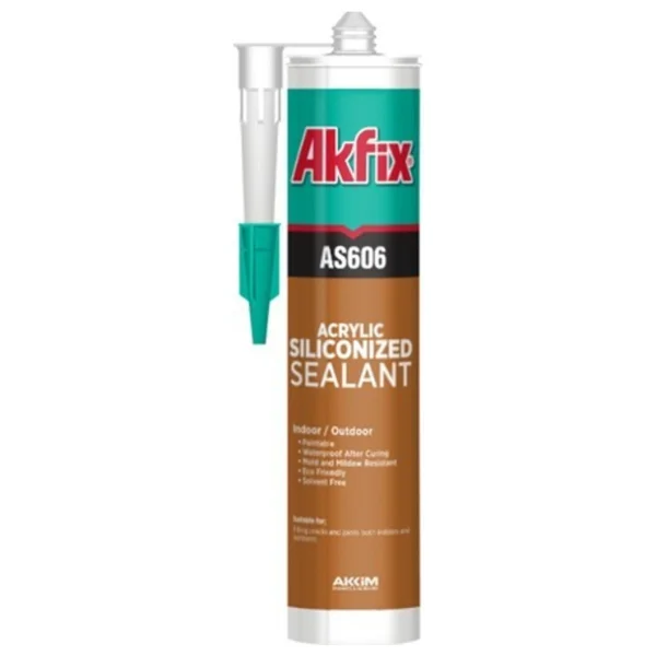 Akfix As606 500 Gr Silikonize Mastik - Görsel 3
