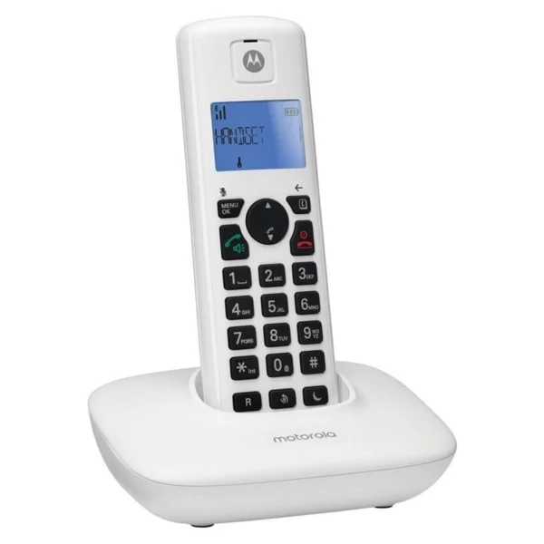 Motorola T401+ Handsfree Telsiz Telefon Beyaz - Görsel 7