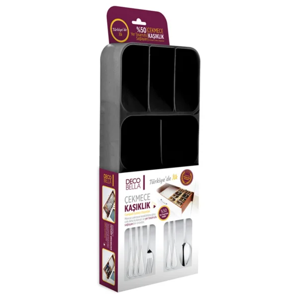 Decobella 50804 9 Bölmeli Çekmece Kaşıklık - Görsel 6