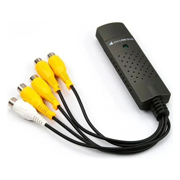 Alfais Siyah Ses Dönüştürücü Ve Kamera Kayıt Kablosu 4576 4 Ch USB Dvr 4 - Görsel 7