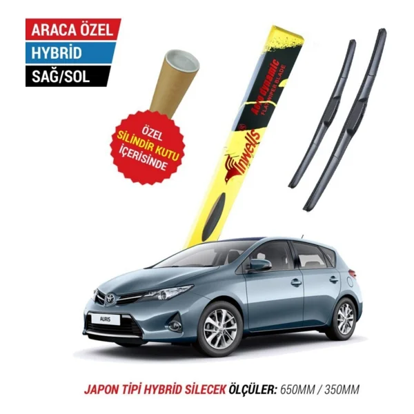 Inwells Toyota Auris Silecek Takımı Hybrid 2013-2019 - Görsel 5
