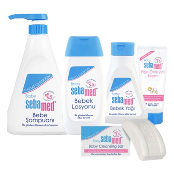 Sebamed 5'li Süper Bebek Bakım Seti - Görsel 4