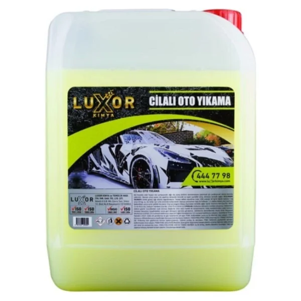 Luxor Kimya Cilalı 20 Kg Oto Şampuan - Görsel 4