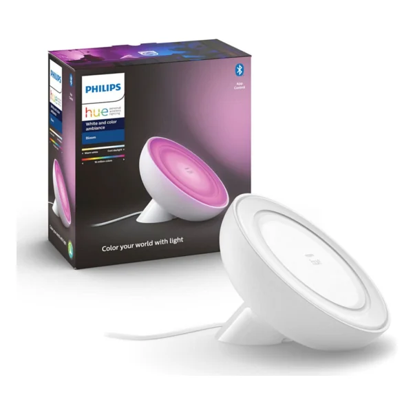 Philips Hue Bloom 8718699770983 Beyaz Akıllı Masa Lambası - Görsel 5