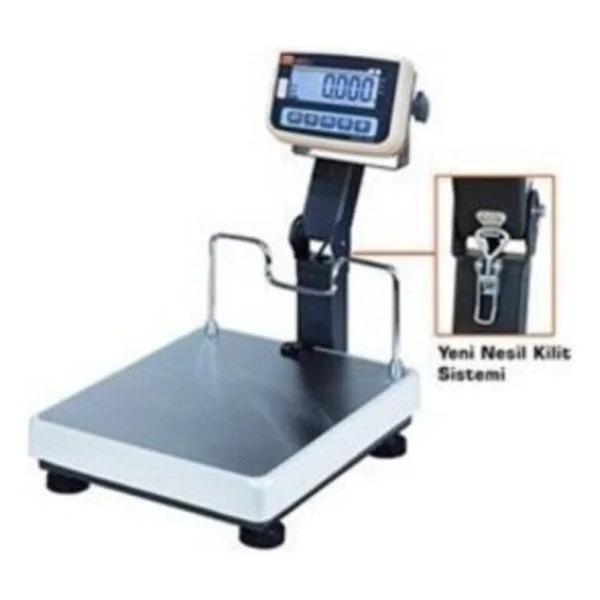Tem Eko Lcd Katlanır Boyunlu 150 Kg 35x40 Cm Tartım Baskülü - Görsel 4