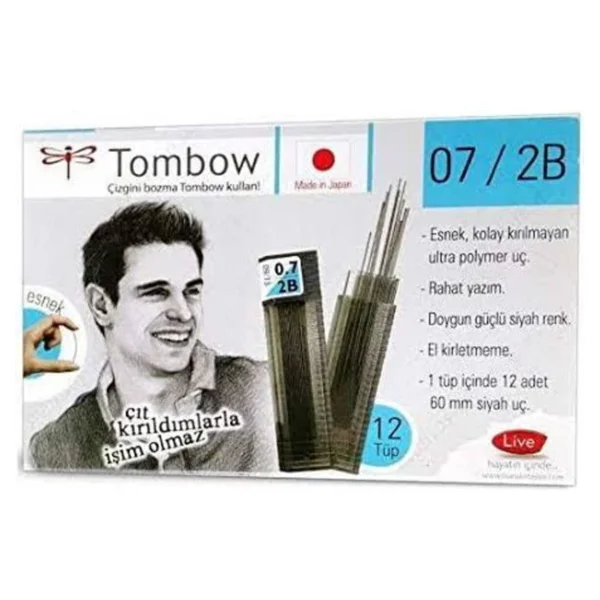 Tombow Klasik Min 2b 0.7 Mm 12'li Kalem Ucu - Görsel 7