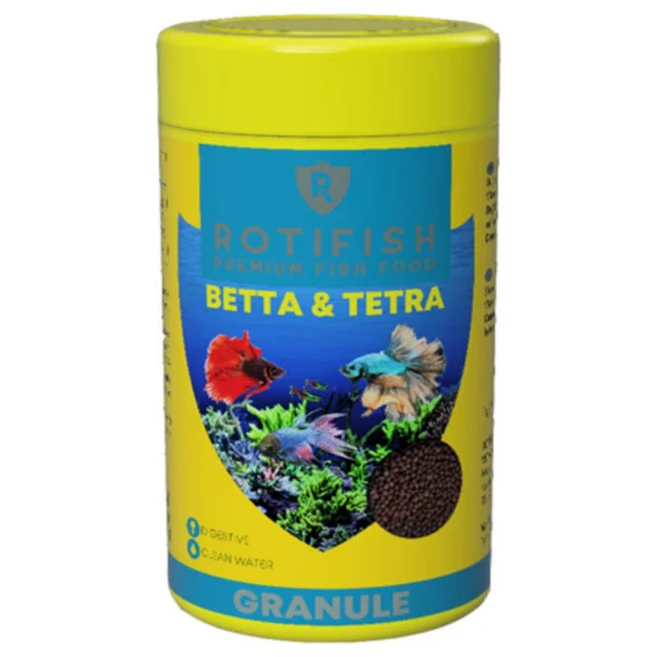Rotifish Betta & Tetra Granulat 100 Ml / 36 Gr Balık Yemi - Görsel 5
