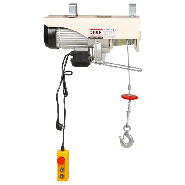 Shun Pa1200 600/1200 Kg Mini Elektrikli Vinç - Görsel 4