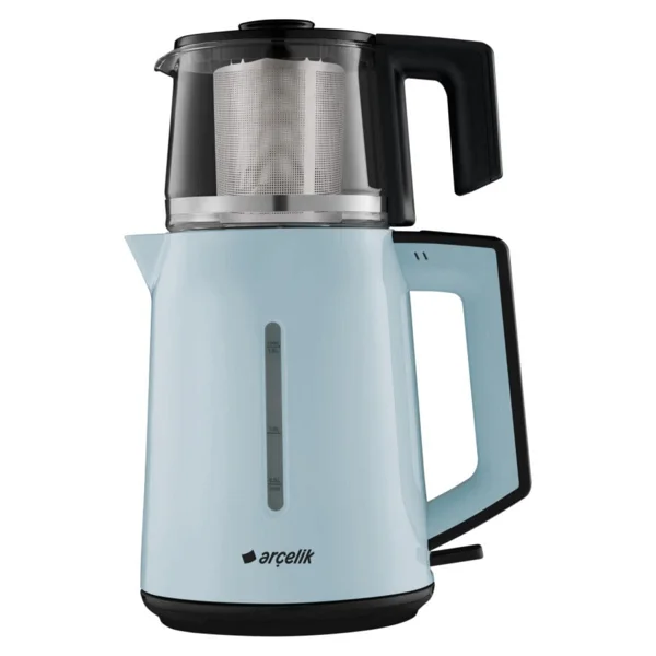 Arçelik Cm 3940 M Mavi 1800 W Cam Demlikli Çay Makinesi - Görsel 5