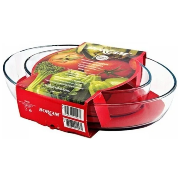 Paşabahçe 159033 2'li Oval Borcam Seti - Görsel 5