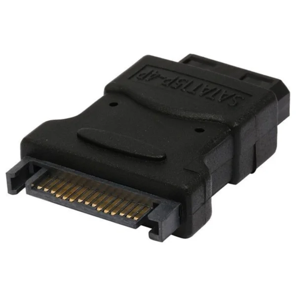 Alfais 5027 Sata To İde Power 4 15 Pin Çevirici Dönüştürücü Adaptör - Görsel 3