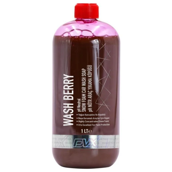 Divortex Dvx Wash Berry Ph Nötr 1 Lt Oto Şampuan - Görsel 4