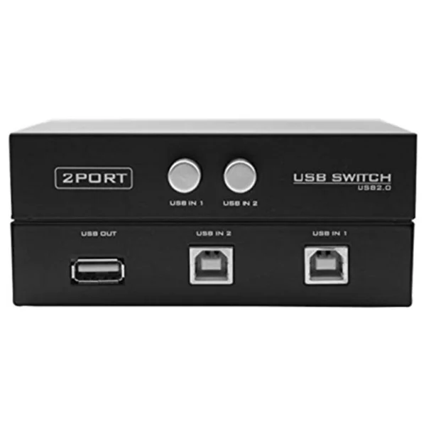 Alfais Marka: 5020 2 Port Yazıcı Printer USB Çoklayıcı Switch Splitter Hub Kategori: Switchler - Görsel 3