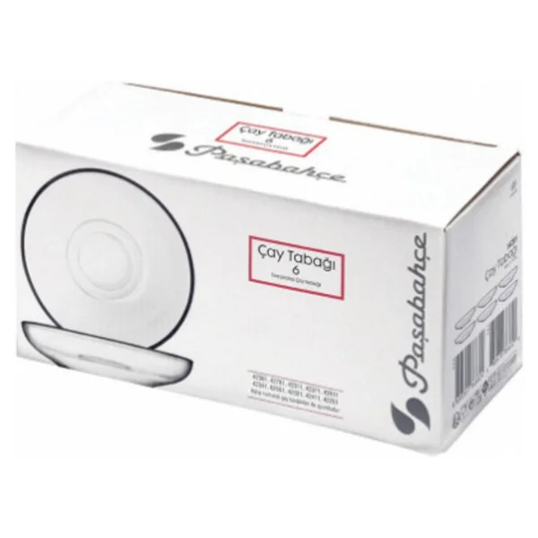 Paşabahçe Üsküdar 54201 6'lı Çay Tabağı - Görsel 6