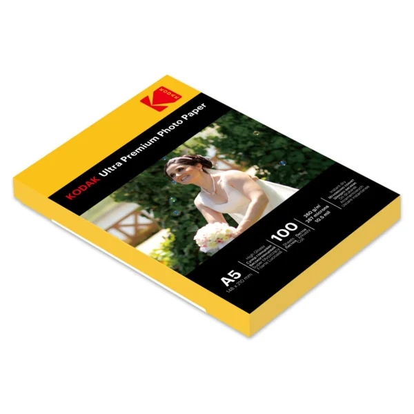 Kodak 15x21 İnkjet Fotoğraf Kağıdı - A5 - Parlak 260 Gr. - Görsel 3