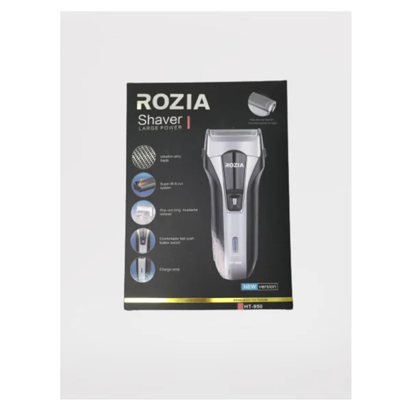 ROZIA Ht- 950 Sıfır Sakal Tıraş Makinesi Günlük - Görsel 5
