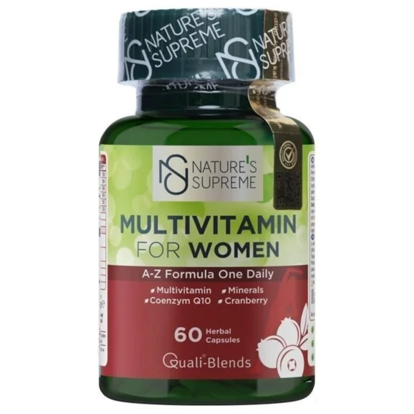 Nature's Supreme Multivitamin For Women 60 Kapsül - Görsel 6