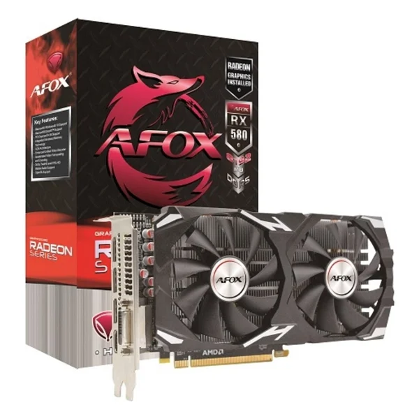 Afox Rx580 2048sp Afrx580-8192d5h3-V2 256 Bit Gddr5 8 GB Ekran Kartı - Görsel 3