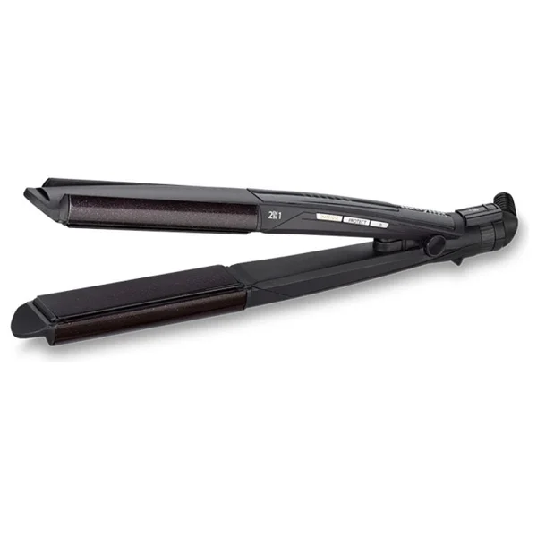 Babyliss Seramik Kaplama 235 Derece 6 Isı Ayarlı Bukle Fonksiyonlu LED Ekranlı Saç Düzleştirici Siyah St330e - Görsel 8