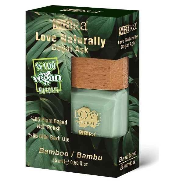 Mara Love Naturally Doğal Vegan Oje Bambu - Görsel 3