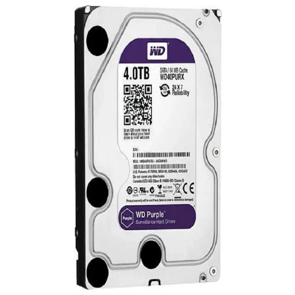 Western Digital Purple Wd40purx Sata 3.0 5400 Rpm 3.5" 4 TB Harddisk - Görsel 4