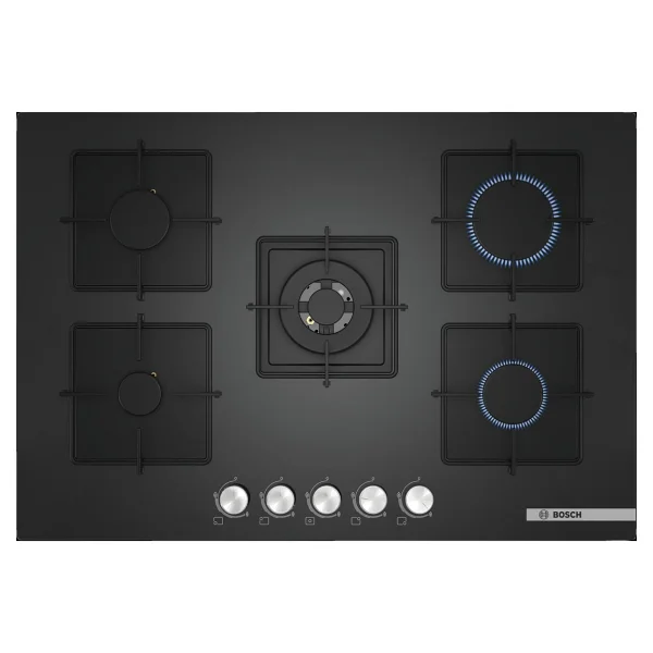 Bosch PNQ7B9O12O Wok Gözlü Siyah Cam Ankastre Ocak - Görsel 3