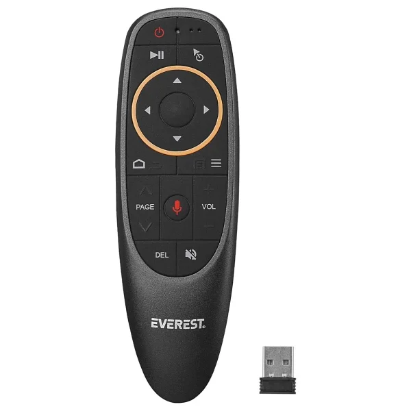 Everest Ev-Hm20 Fly Air Mouse Sesli Komut Akıllı Kumanda - Görsel 4