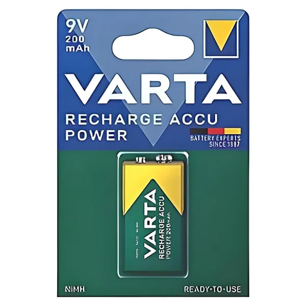 Varta 56722 200 mAh 9v Şarjlı Pil - Görsel 5