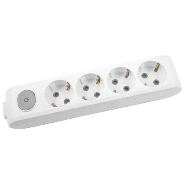 Viko Multi-let 90117400 Topraklı Kablosuz Anahtarlı Beyaz 4'lü Priz - Görsel 7