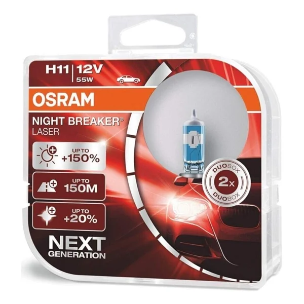 Osram Night Breaker Laser H11 64211NL 55 W 2'li Oto Ampul - Görsel 4