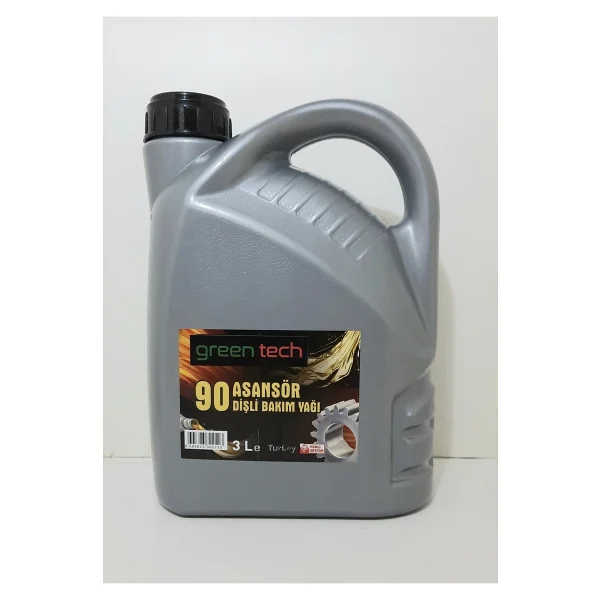 Greentech 90 Asansör Dişli Bakım Yağı 3 Litre - Görsel 2