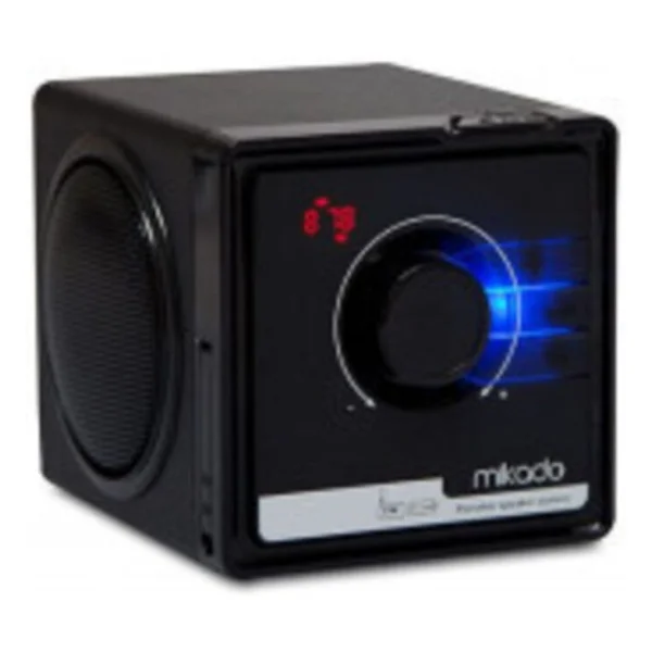 Mikado BT-236 3 W+3 W Siyah Sd-Mmc-Fm Radyolu Bluetooth Müzik Kutusu - Görsel 4