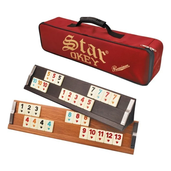 Star Premium Çantalı Ahşap Okey Takımı - Görsel 3